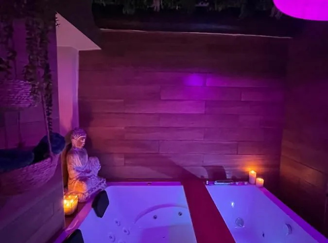 Le Balneo Jacuzzi Vieil Safranier Apartment *